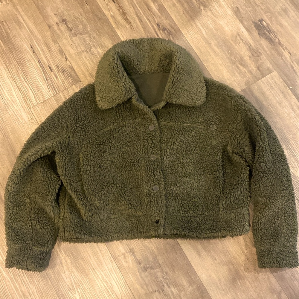 Lululemon Sherpa Cropped Jacket